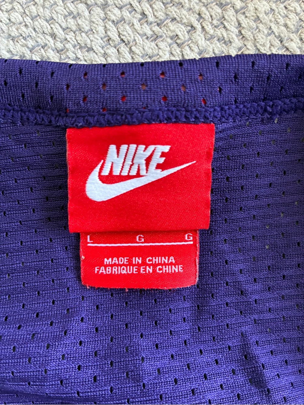 Nike Track & Field Mesh Tank Top Purple Pink Women's Sz L. - Picture 3 of 11